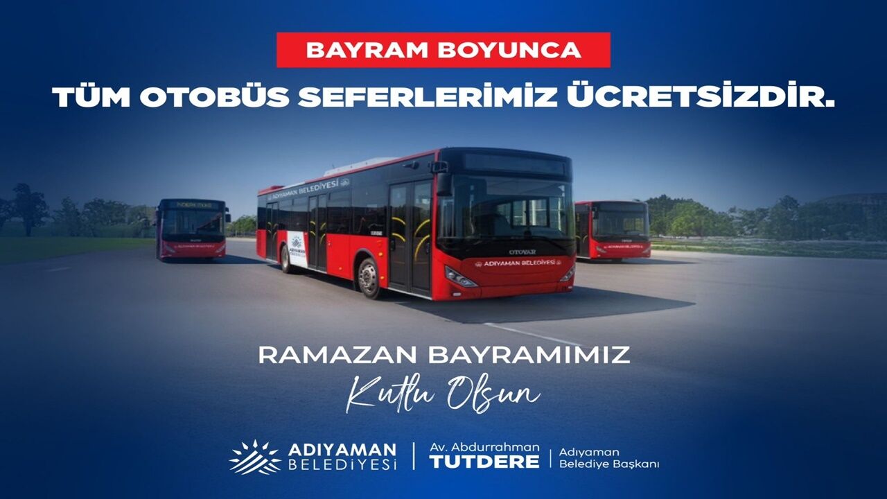 Adıyaman Belediye Başkanı Abdurrahman Tutdere: Ramazan Bayramımız Kutlu Olsun