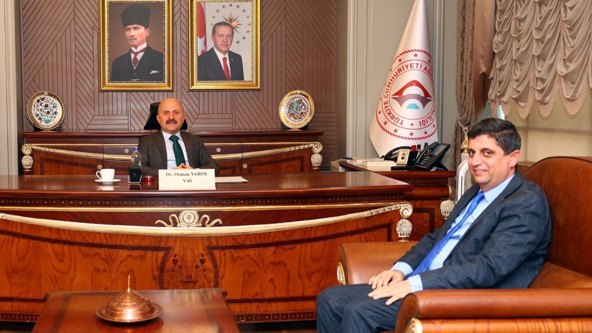 Adıyaman FAAL Gazeteciler Cemiyeti Başkanı Aslan'dan Vali Varol'a Ziyaret