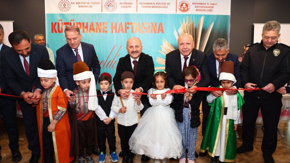 Adıyaman'da 62. Kütüphaneler Haftası kutlandı