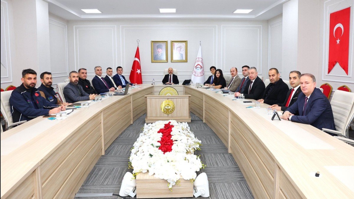 Adıyaman'da Haftalık Koordinasyon Toplantısı gerçekleştirildi