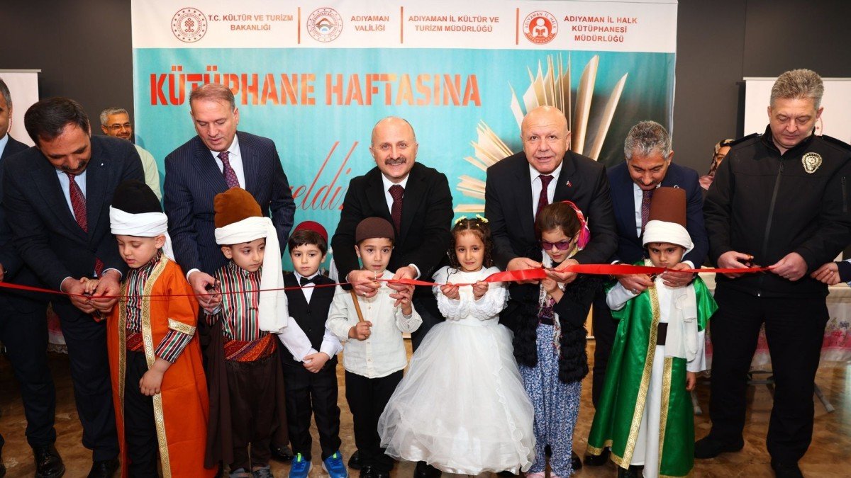 Adıyaman’da Kütüphaneler Haftası Programı: Vali Osman Varol Öğrencilerle Buluştu