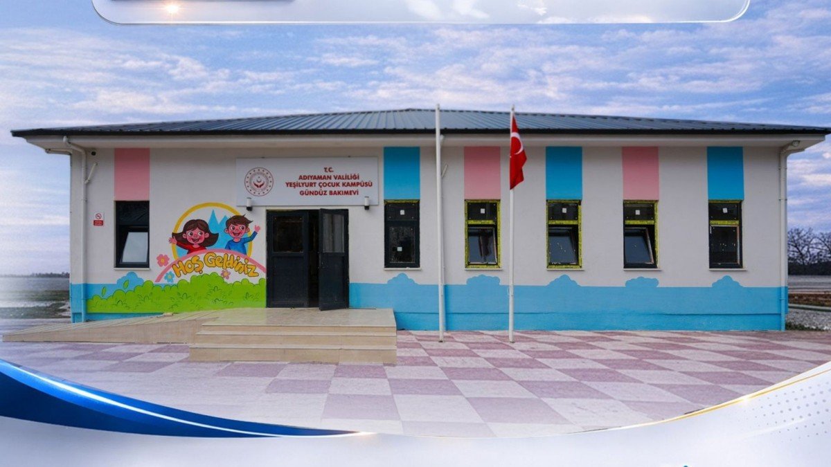 Adıyaman'da yeni kreş ve gündüz bakımevi hizmete açıldı