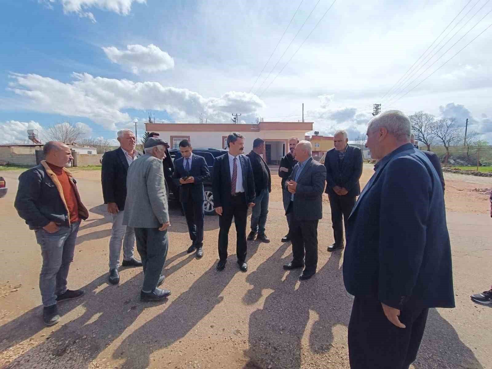 Besni Kaymakamı Ahmet Oğuz Aslan Köy Ziyaretlerinde Vatandaşlarla Buluştu