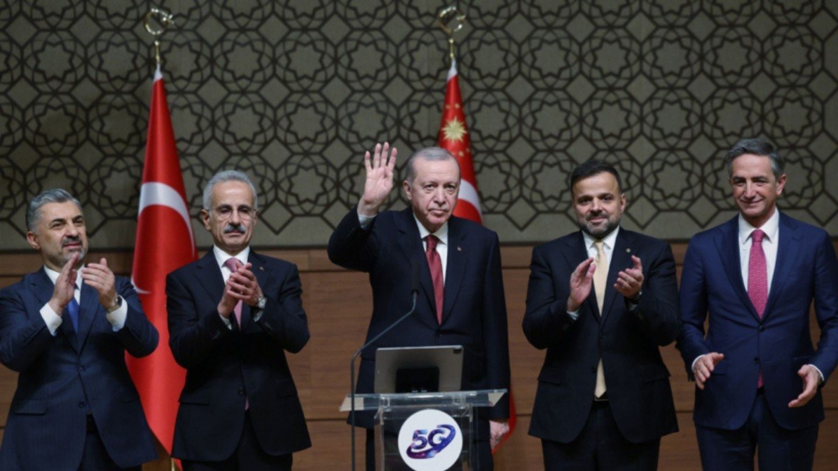 Erdoğan'dan 5G vurgusu: 'Türkiye yeni bir döneme giriyor'