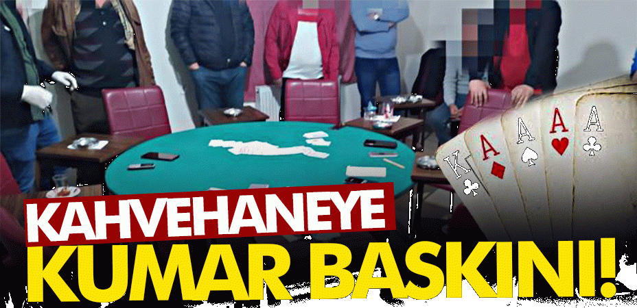 Kocaeli’de Kahvehaneye Kumar Baskını