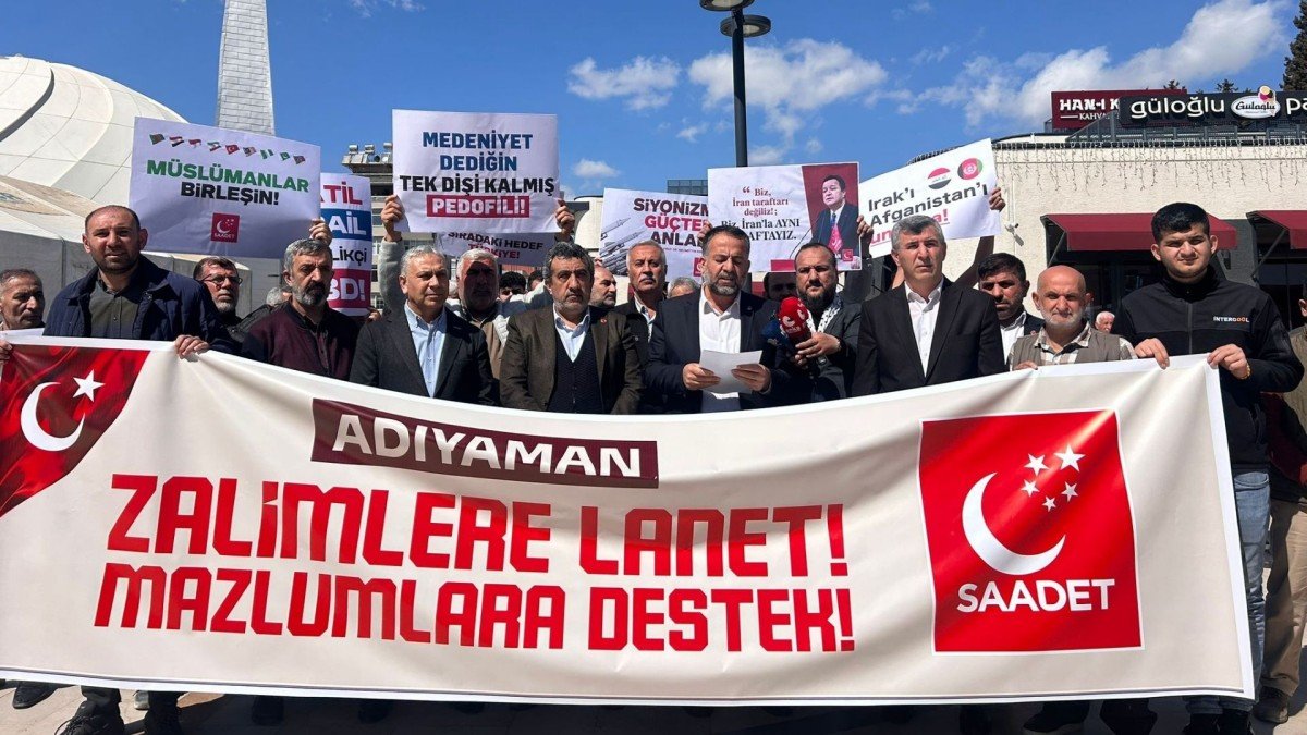 Saadet Partisi Adıyaman İl Başkanlığı'ndan Gazze ve Kudüs tepkisi: 'Mazlumun yanında olacağız' - Videolu Haber