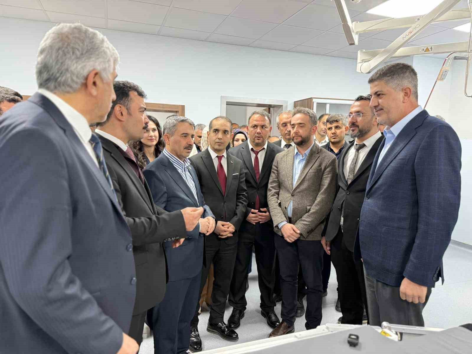 Bölgesel sağlıkta yeni aşama: Kâhta'da anjiyo ünitesi açıldı