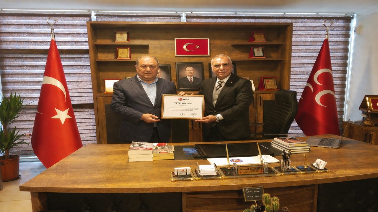 MHP Adıyaman Merkez İlçe Başkanı Dişkaya’ya Gümüş’ten Tebrik Mesajı