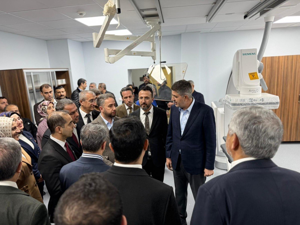 Kâhta'da 'Anjiyo Ünitesi' açıldı