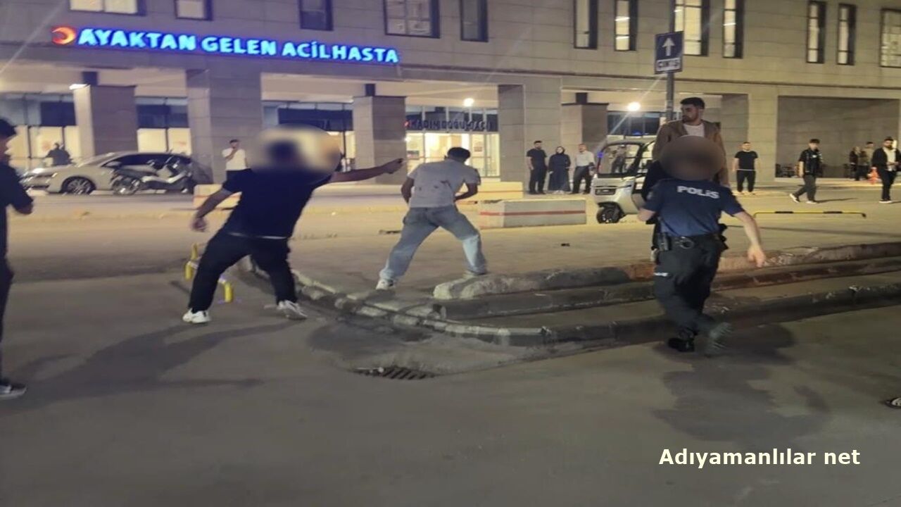 Adıyamanda Hastanede Bıçaklı Saldırı 1-1