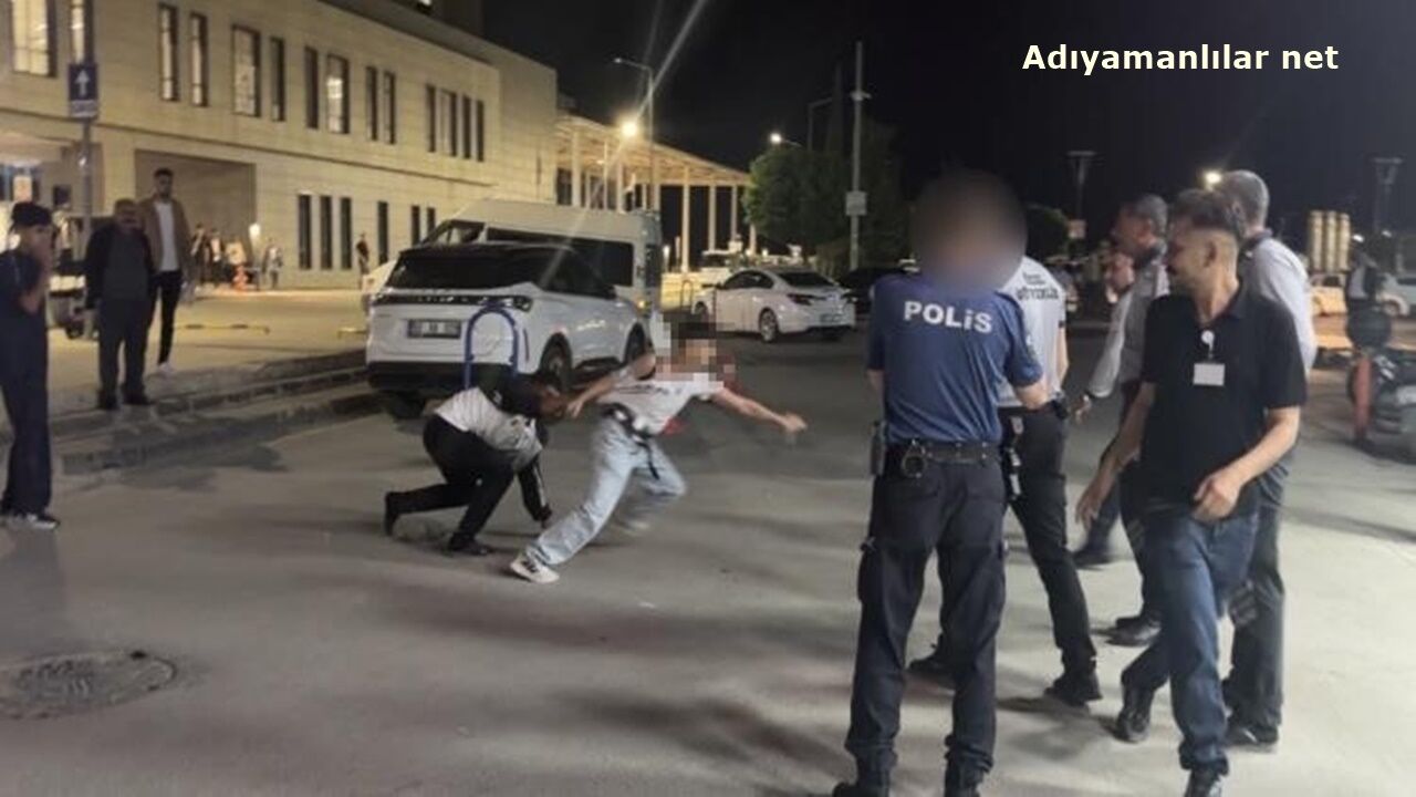Adıyamanda Hastanede Bıçaklı Saldırı 2
