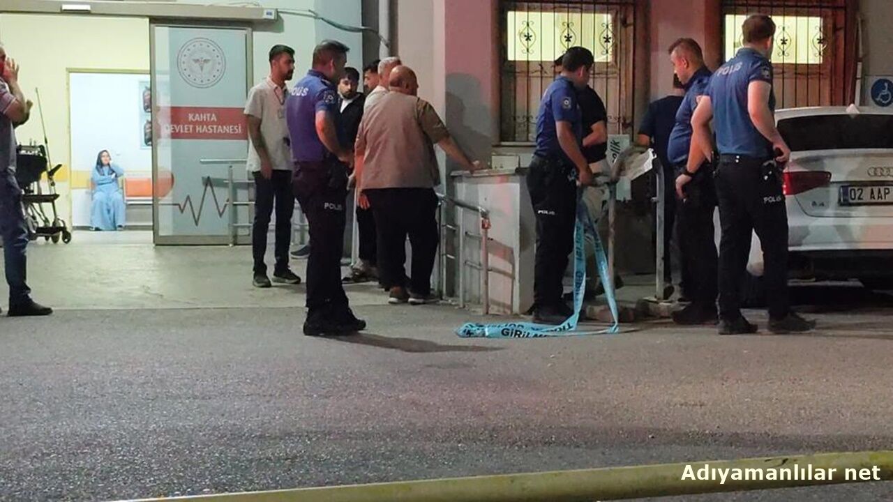 Adıyaman-Kahta'da Eniştesini Silahla Yaraladı