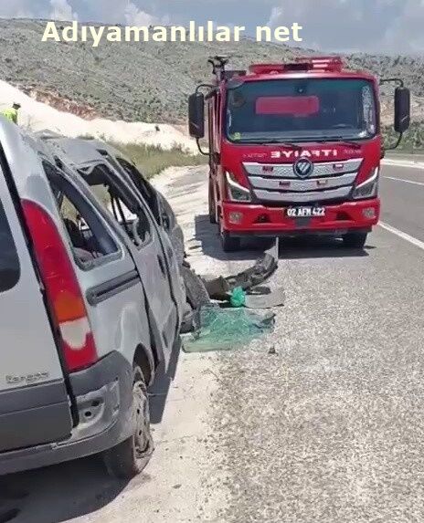 Besni Su Gözü Mevkiinde Kaza