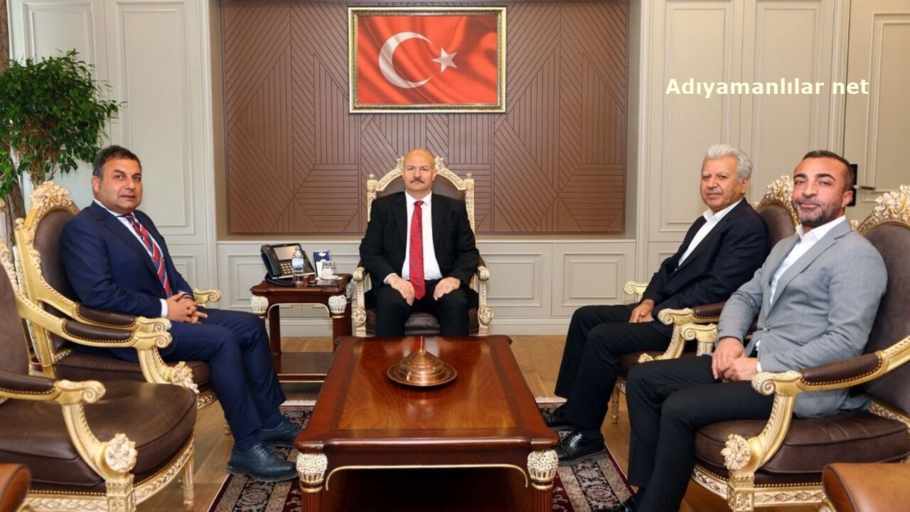 Gölbaşı, Köseceli Ve Şambayat Başkanlarından Vali Küçük'e Ziyaret