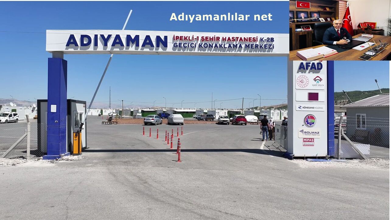 MHP İl Başkanı Gümüş'ten Konteyner Kentler İçin Yeni Çağrı