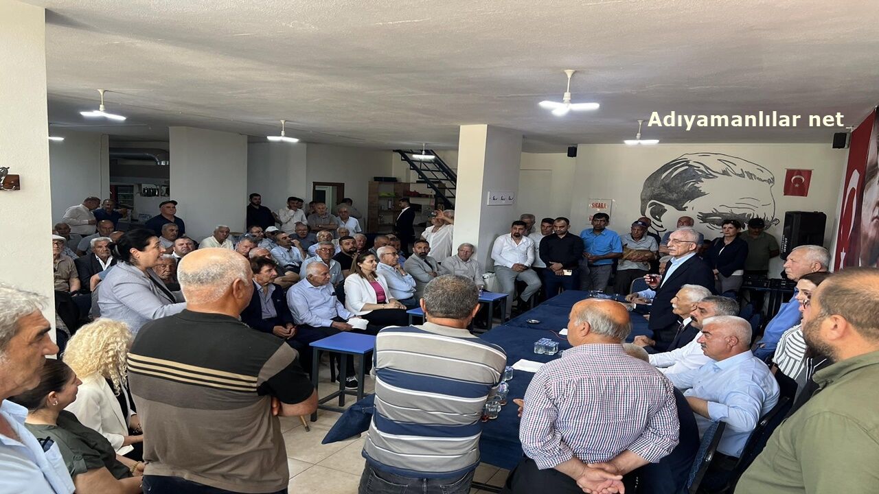 Murat Karayalçın CHP Gölbaşı Teşkilatıyla Bir Araya Geldi