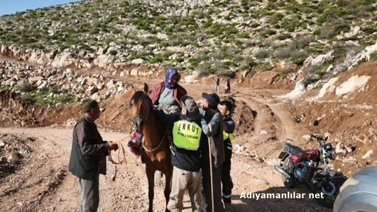 Siirte Hastalanan Kişi Katir Ile Getirildi