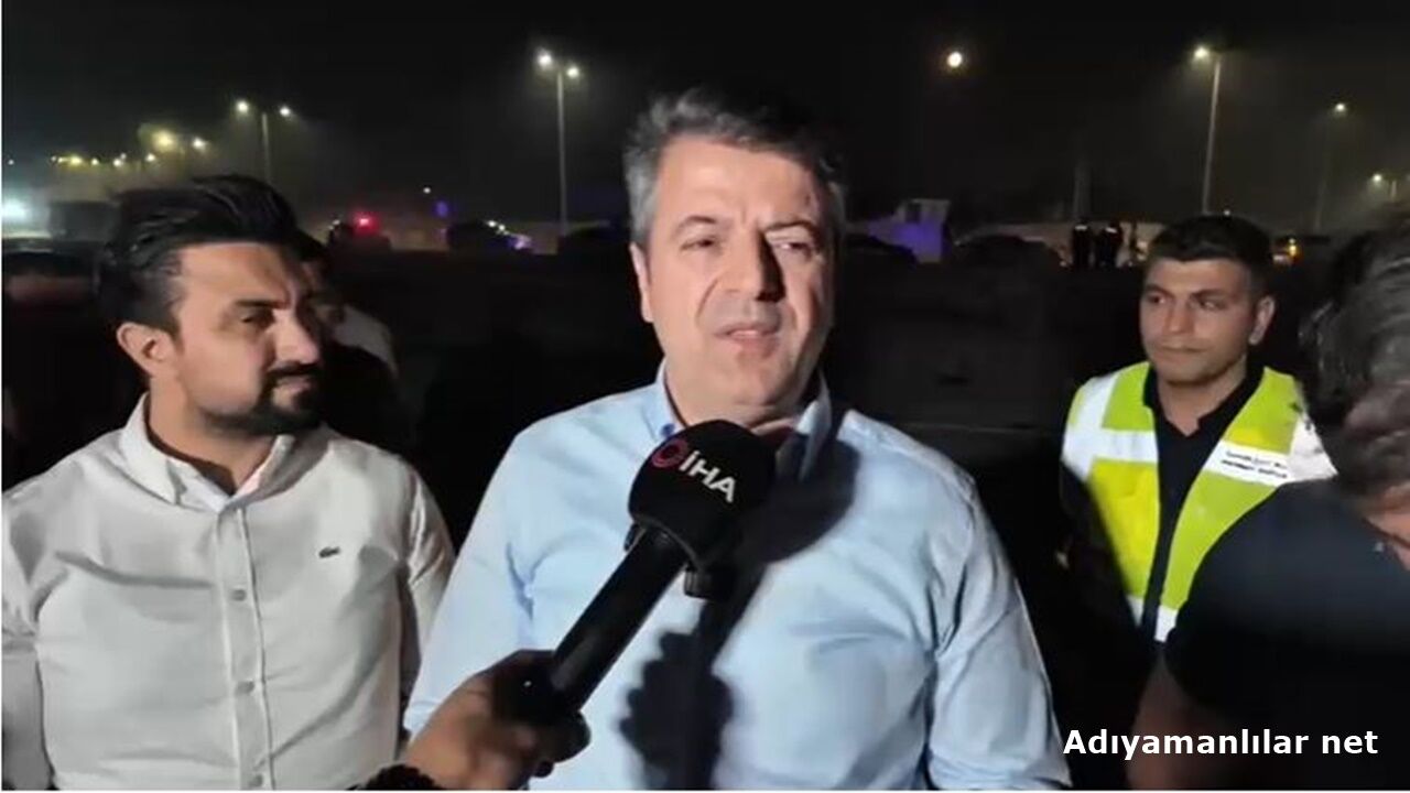 Adıyaman'daki Yangında Son Durumu Tutdere Açıkladı