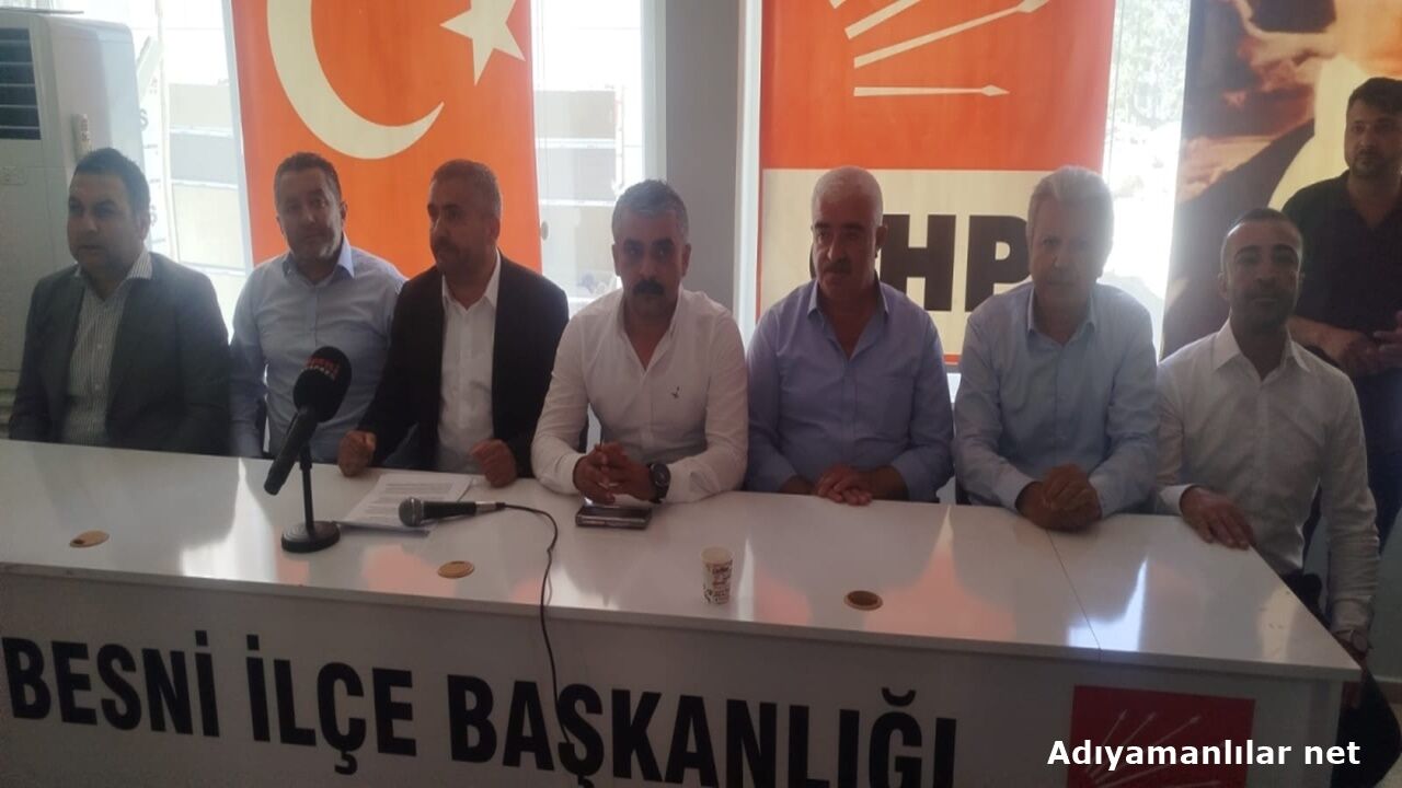 CHP Adıyaman'da 3 Belediye 4 İlçe YENİ Parti'ye Geçti