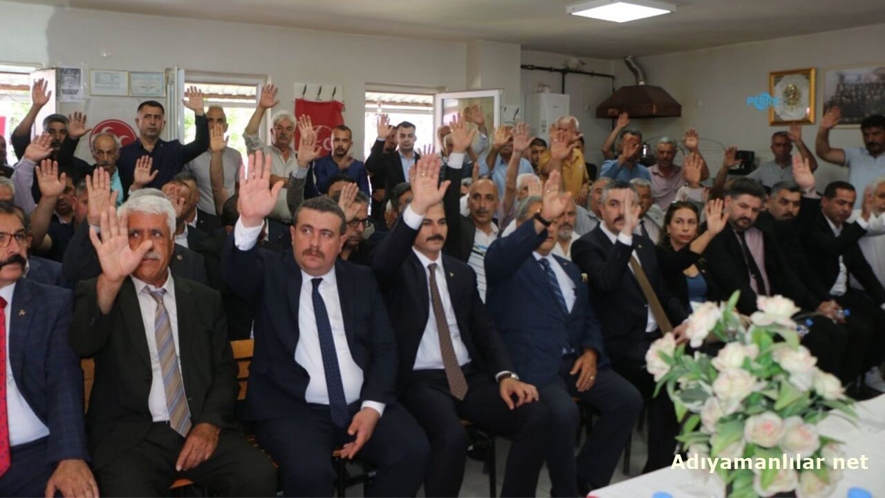 MHP Çelikhan'da Abdurrahman Yaylagül Dönemi Başladı