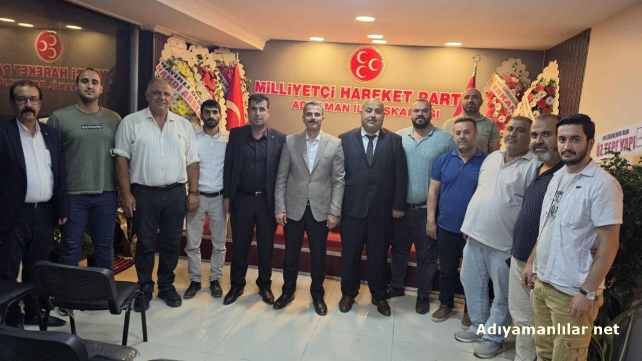 MHP Kahta İlçe Başkan Adayı Haşim Turan Oldu