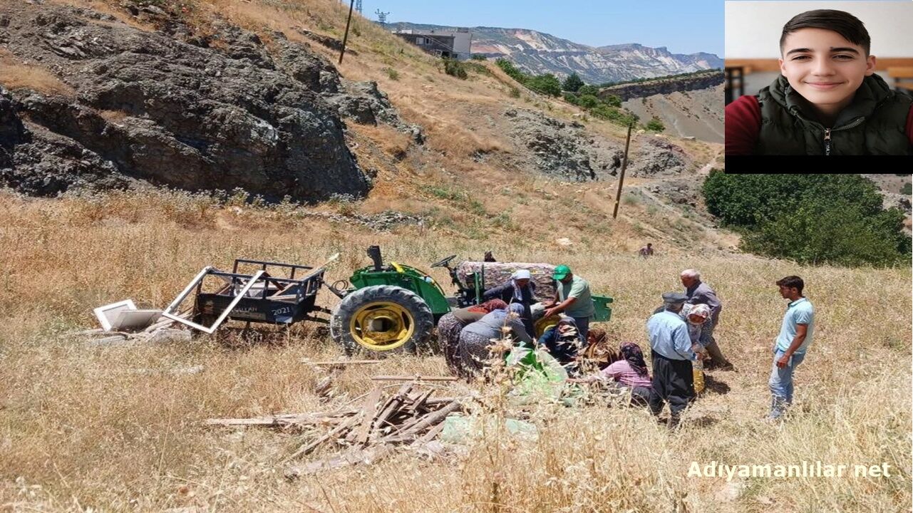 Adıyaman'da Traktör Kazası Can Aldı