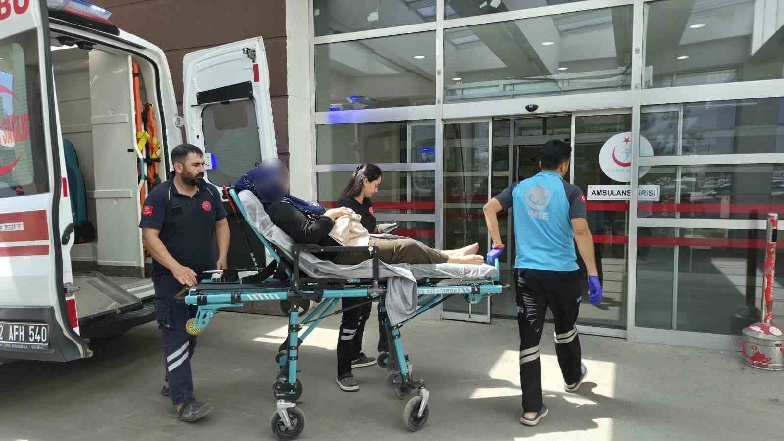 Eşi tarafından darp edilen kadın yaralandı