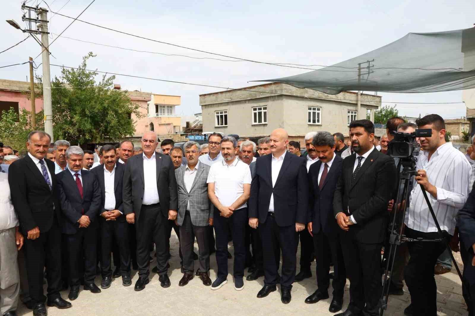 Kesmetepe'de cami temeli dualarla atıldı