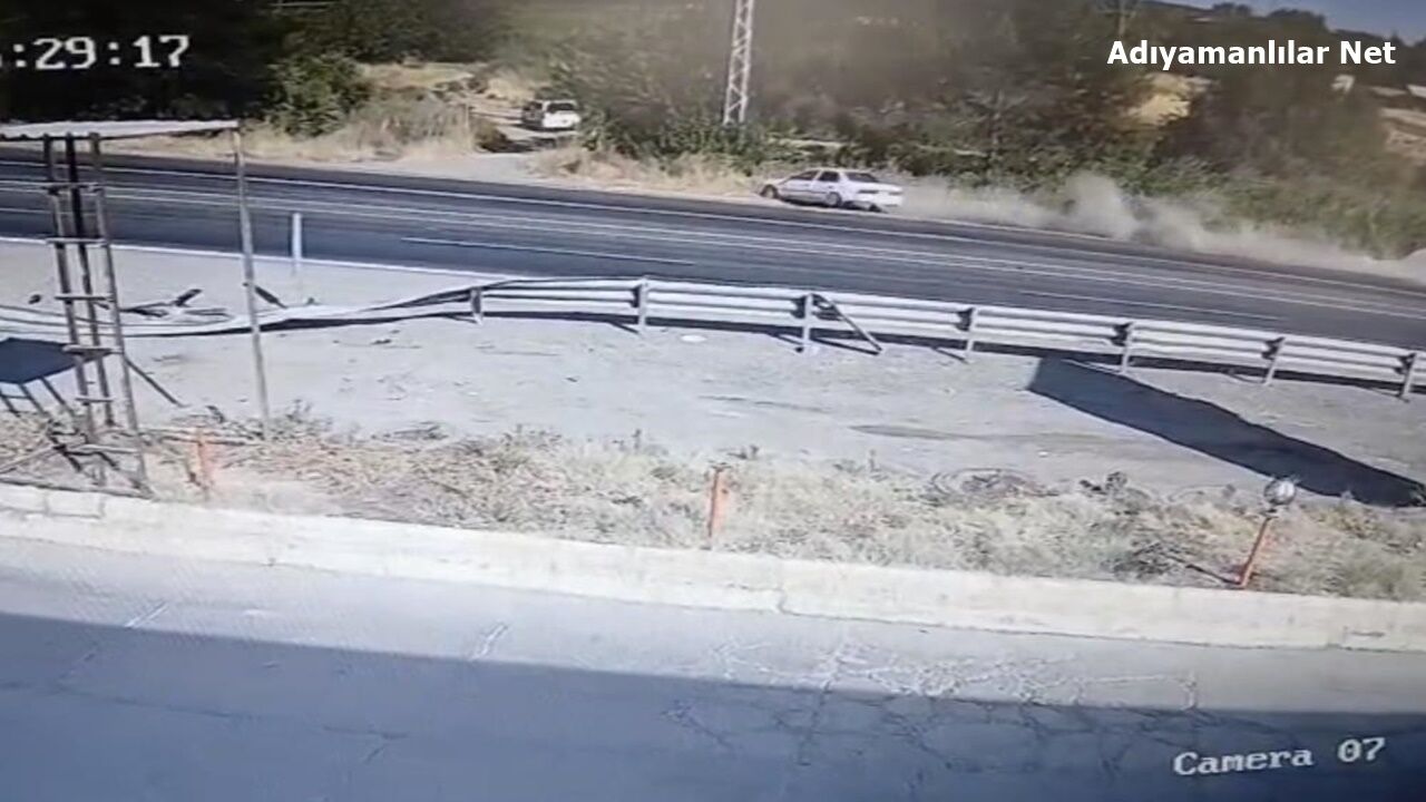 Börgenek Rampası'nda Otomobil Şarampole Uçtu 2 Yaralı