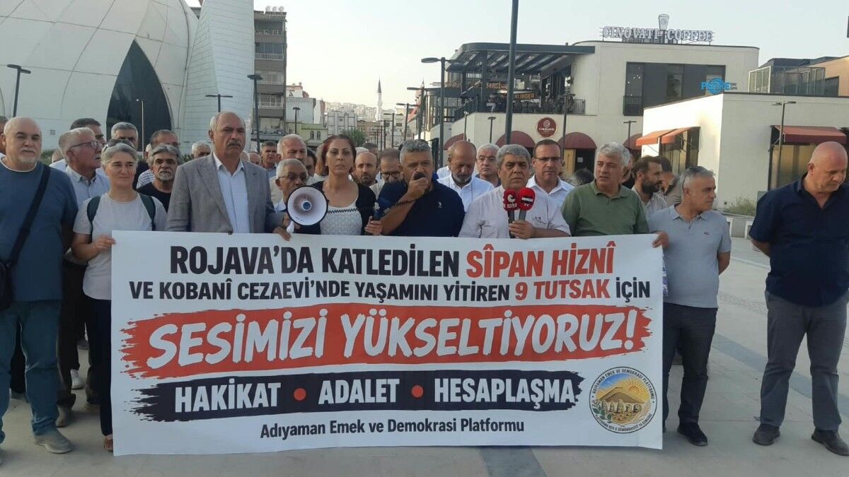 Adıyaman Emek ve Demokrasi Platformu'ndan Suriye için diyalog ve barış çağrısı