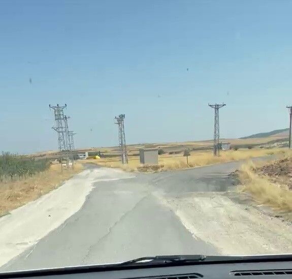 Adıyaman'da köy yolu tepkisi