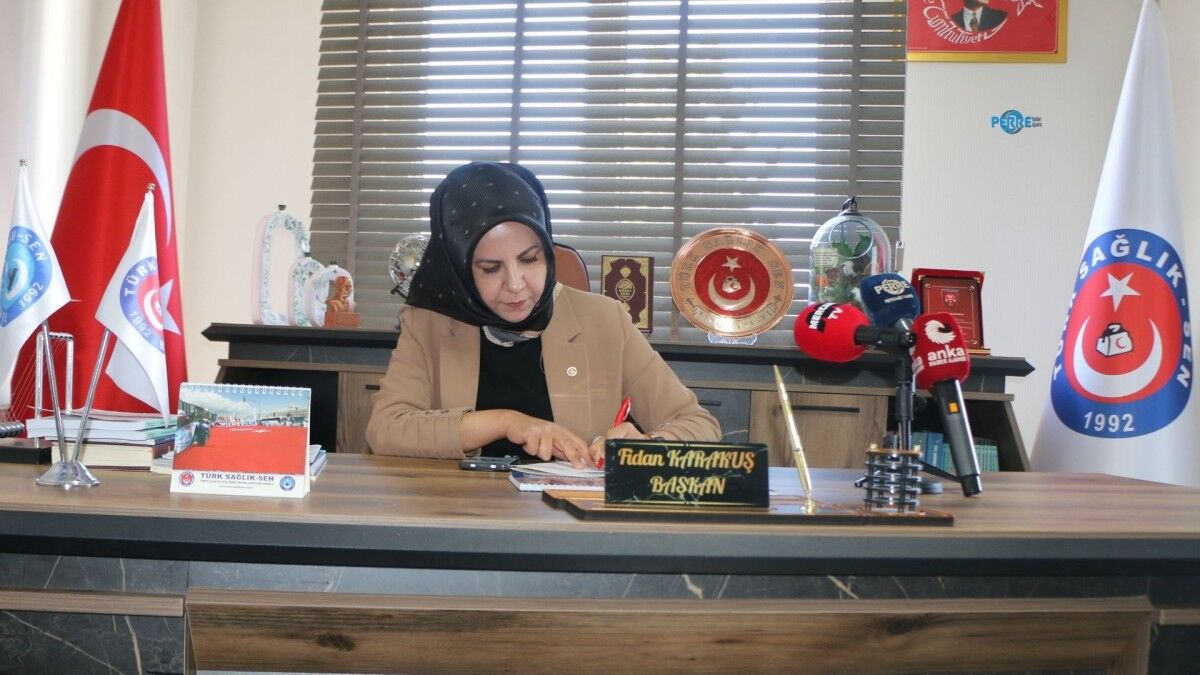Başkan Fidan Karakuş: 'Onlar insan hayatı için mücadele ediyor'