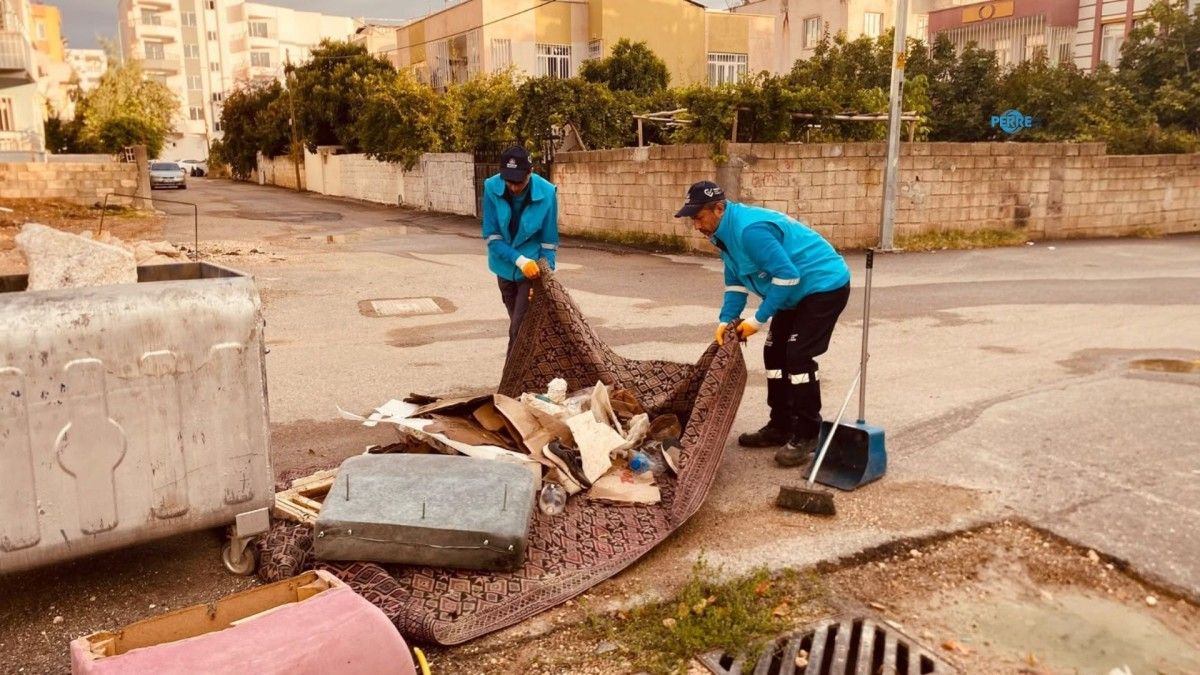 Adıyaman'da 245 personel ve 54 araçla, günlük ortalama 240 ton evsel atık toplanıyor