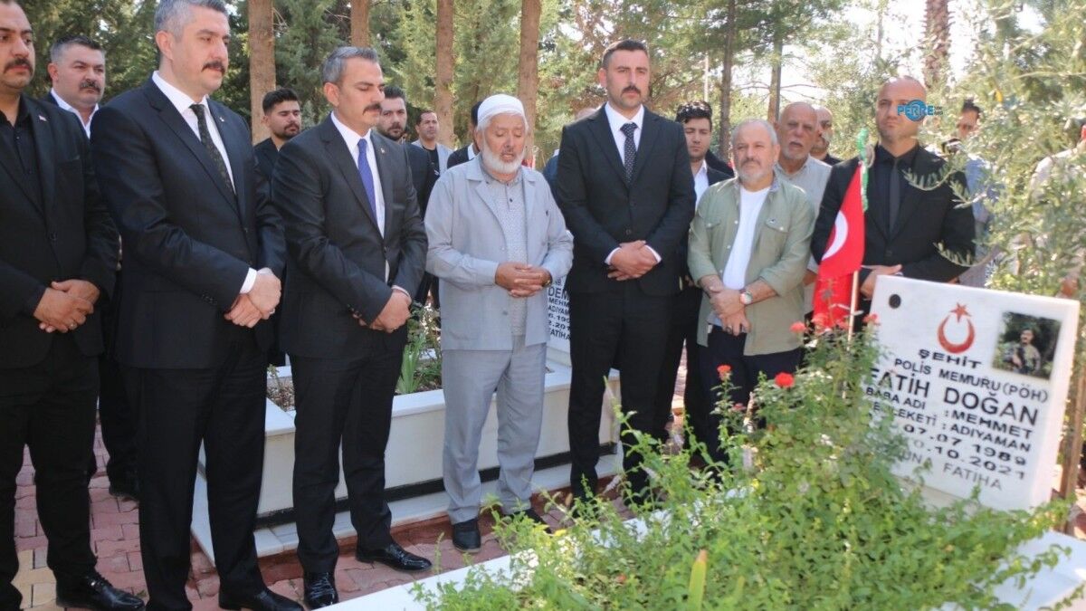 Adıyaman'da Şehit PÖH Fatih Doğan anıldı