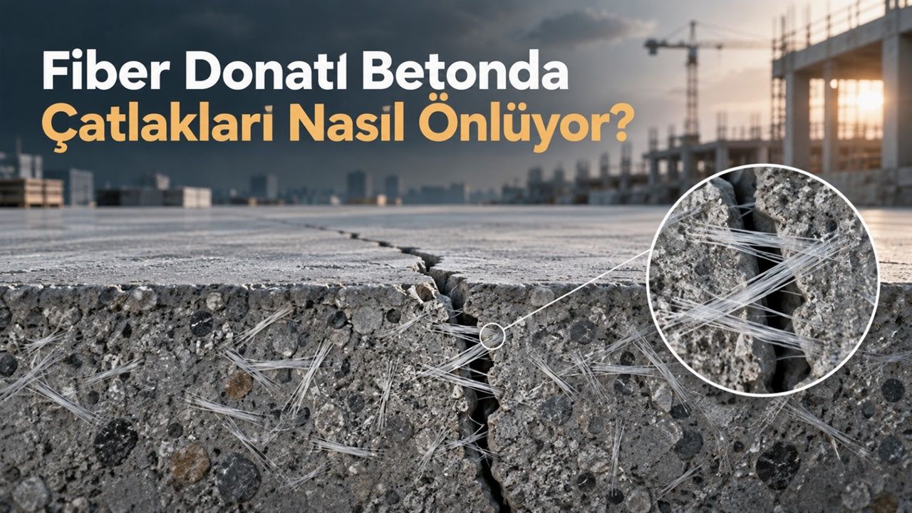 Fiber Donatı Betonda Çatlakları Nasıl Önlüyor?