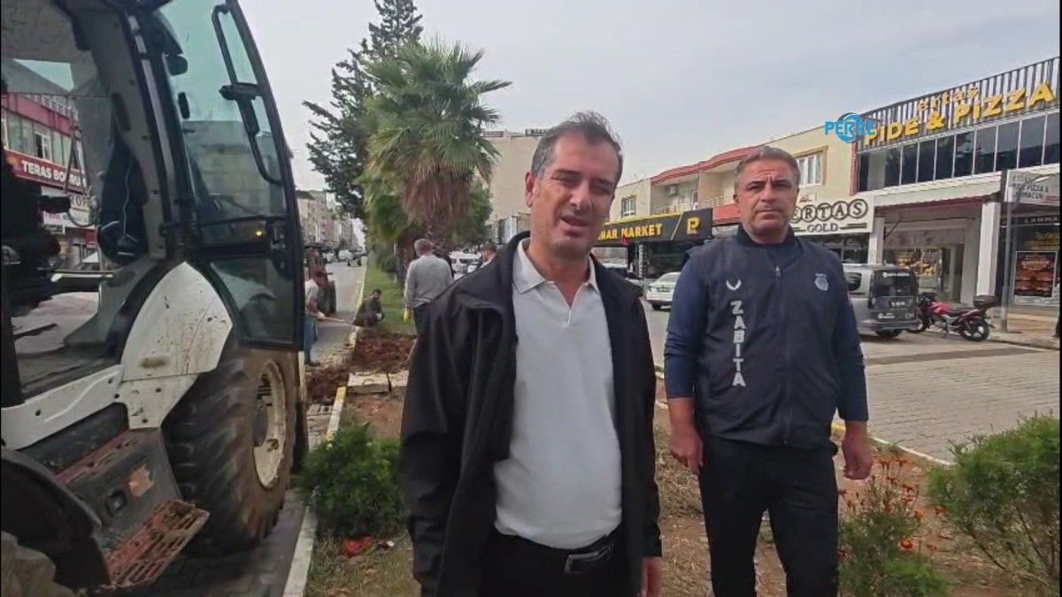 Kahta Belediyesi otogar çevresindeki su birikintileri için harekete geçti