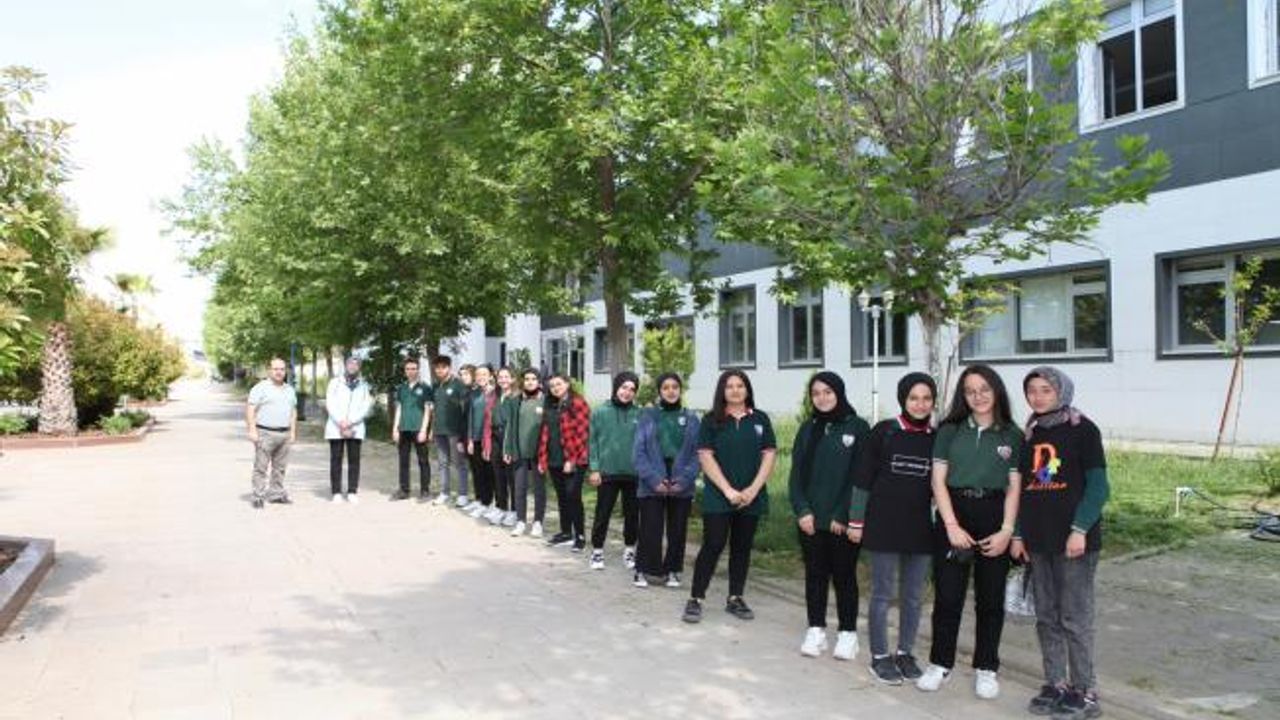 Adıyaman Fatih Anadolu Lisesi öğrencileri ADYÜ gezdi