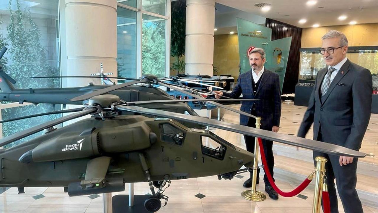 Başkan Aydın'dan Savunma Sanayi Başkanı İsmail Demir'e ziyaret 