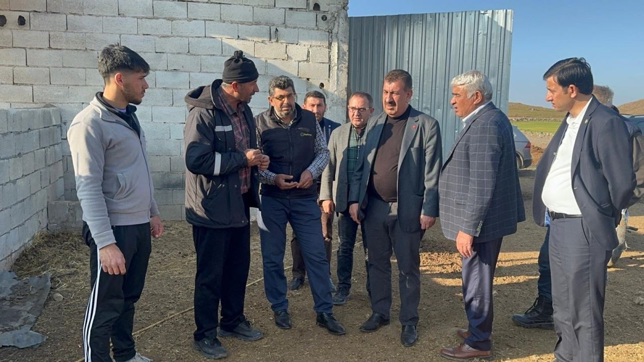 TÜDKİYEB Genel Başkanı Nihat Çelik afet bölgesinde incelemelerde bulundu 