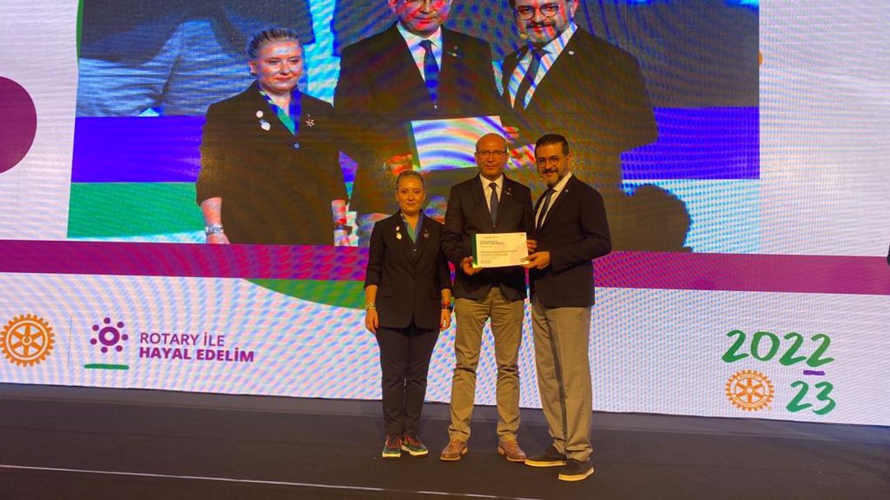 Adıyaman Nemrut Rotary Kulübü ödülleri topladı 