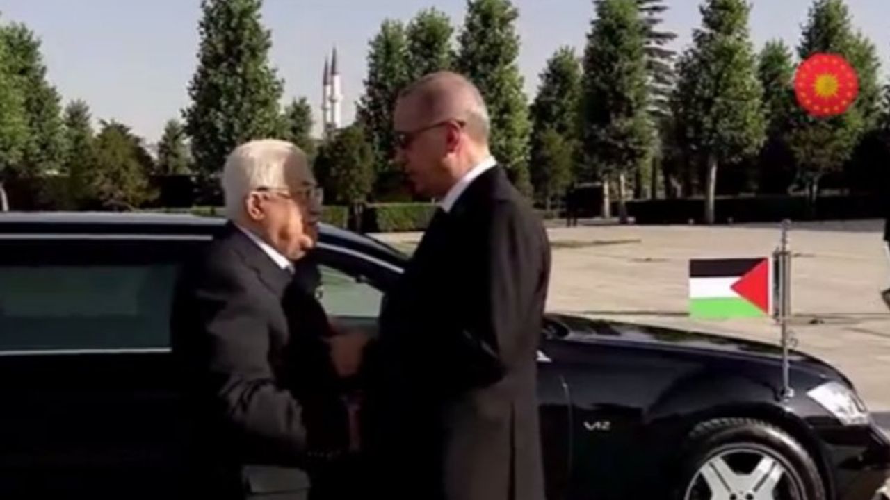 Filistin Devlet Başkanı Mahmud Abbas Türkiye'de