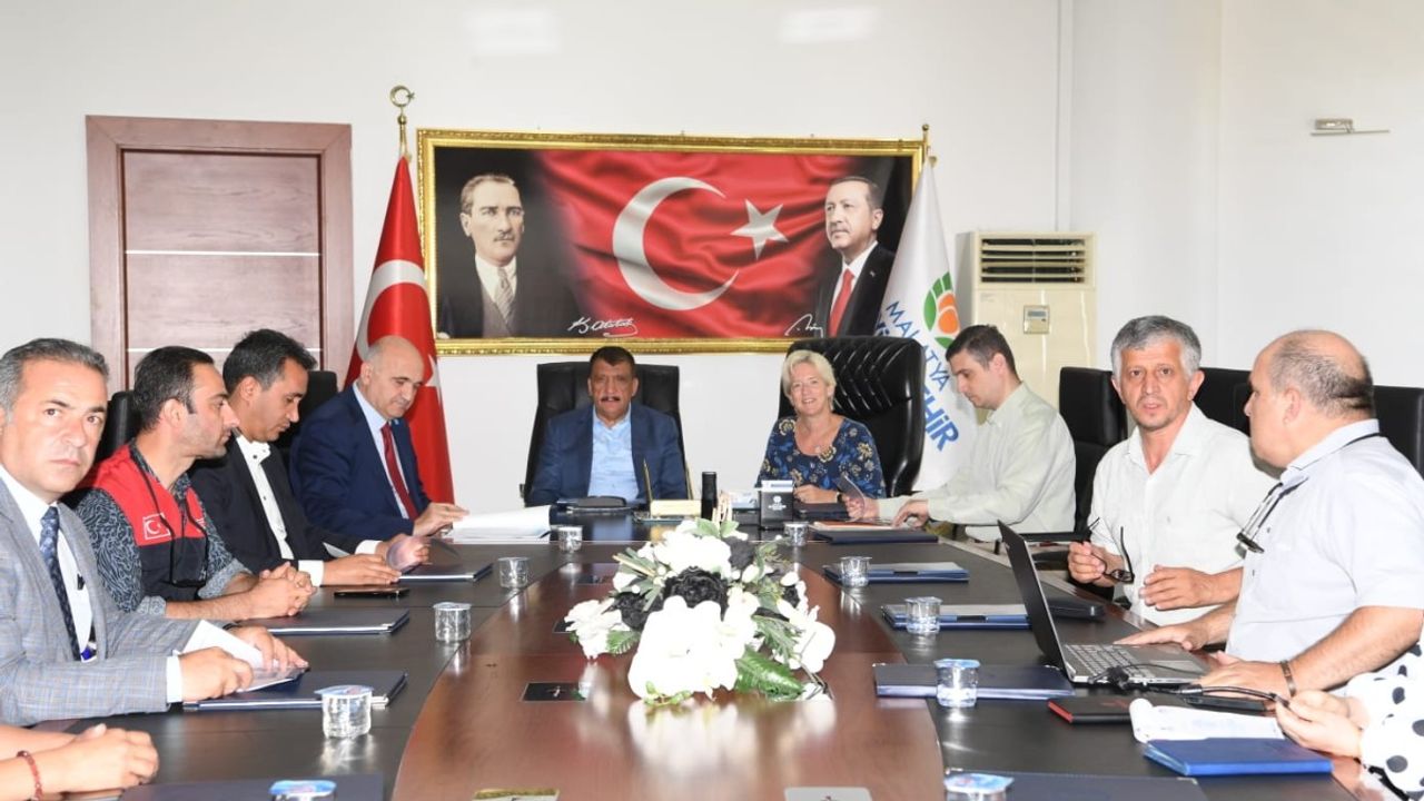 Başkan Gürkan UNDP Türkiye Mukim Temsilcisi Louisa Vinton bir araya geldi 