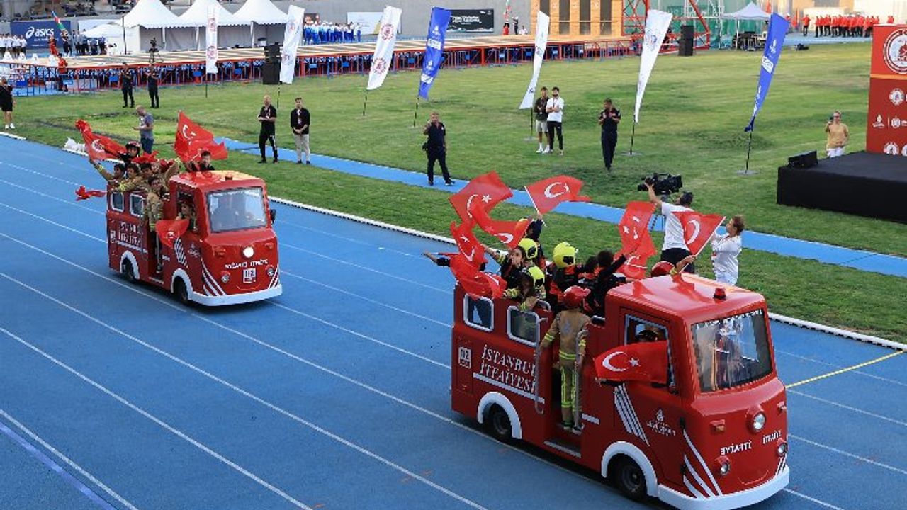 İtfaiyeciler Dünya Şampiyonası için İstanbul'da