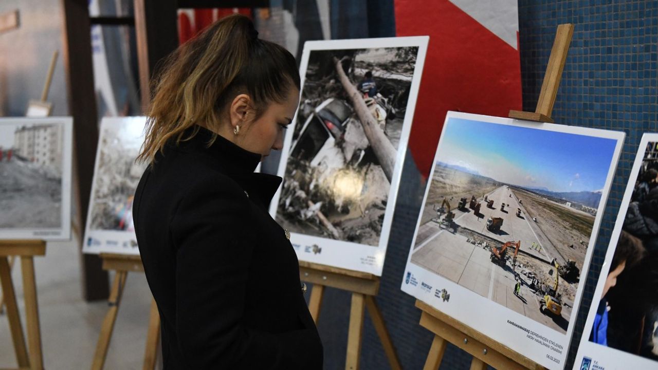 6 Şubat depreminin yıl dönümüne özel fotoğraf sergisi  - Videolu Haber