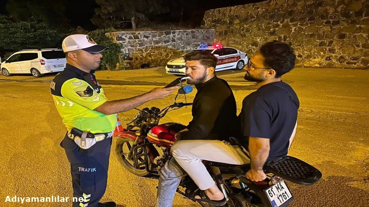 Kilis'te Motosiklet Ve Alkol Denetimi Yapıldı