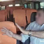 Adıyaman'da Minibüs Sürücüsüne Yol Verme Dayağı Kamerada