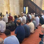 Depremde hasar gören tarihi camide 3,5 yıl sonra ilk cuma namazı