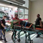 Tütün yüklü römork devrildi: 8 yaralı