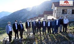 Vali Çuhadar protokol üyeleri Tut ve Besni ilçelerini gezdi