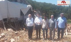 Adıyaman Milletvekili Tutdere, depremzede aileyi ziyaret etti
